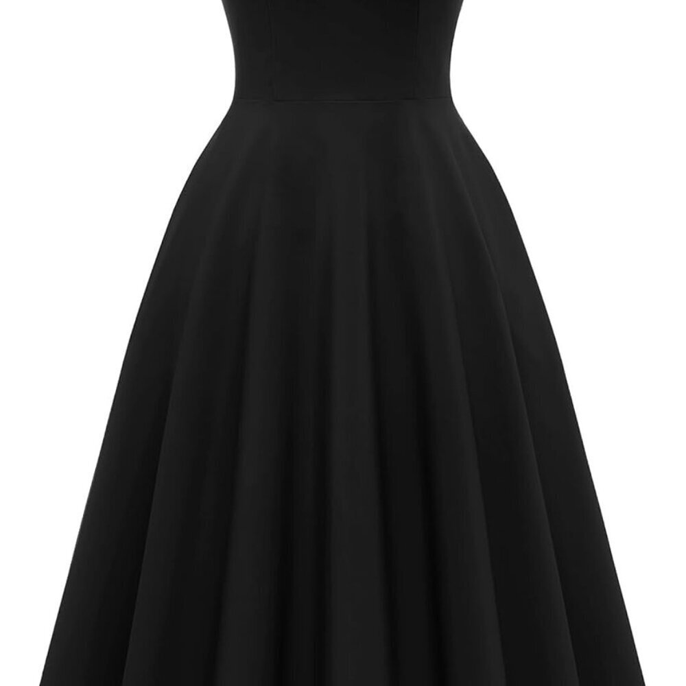 Women's Vintage 1950s Dress Cottagecore Swing Tea Party 40s Style